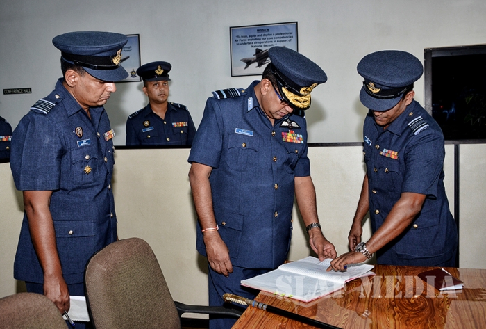 Annual Commander's Inspection at SlAF Station Mullaittivu