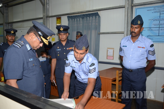 Annual Commander's Inspection at SlAF Station Mullaittivu