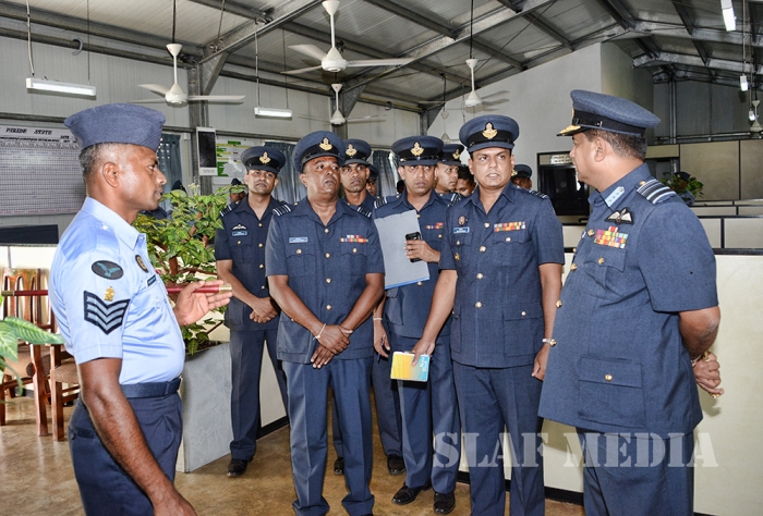 Annual Commander's Inspection at SlAF Station Mullaittivu