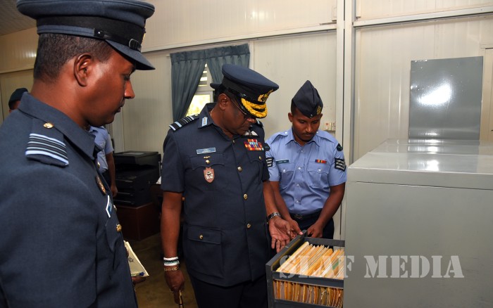 Annual Commander's Inspection of SLAF Station Mullaitivu