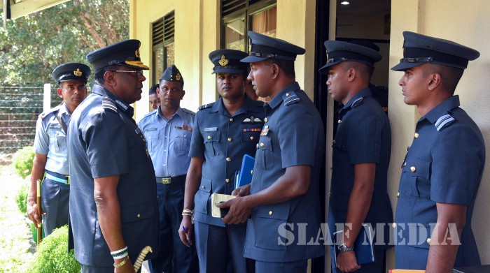 Annual Commander's Inspection of SLAF Station Mullaitivu