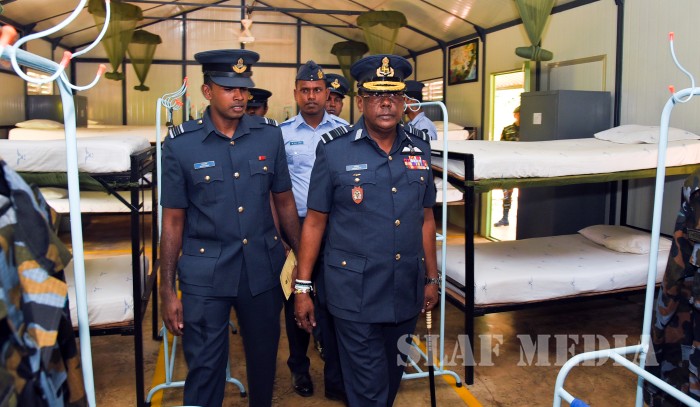 Annual Commander's Inspection of SLAF Station Mullaitivu