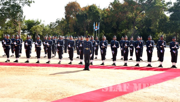 Annual Commander's Inspection of SLAF Station Mullaitivu