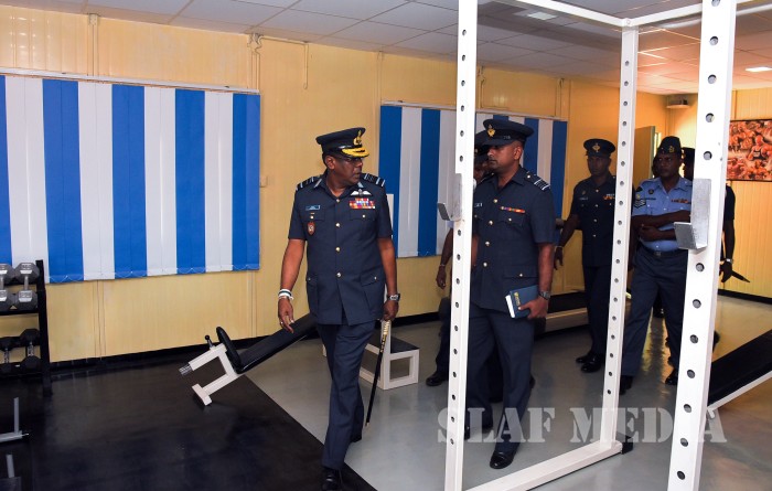 Annual Commander's Inspection of SLAF Station Mullaitivu