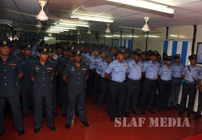 Annual Commander's Inspection of SLAF Station Mullaitivu