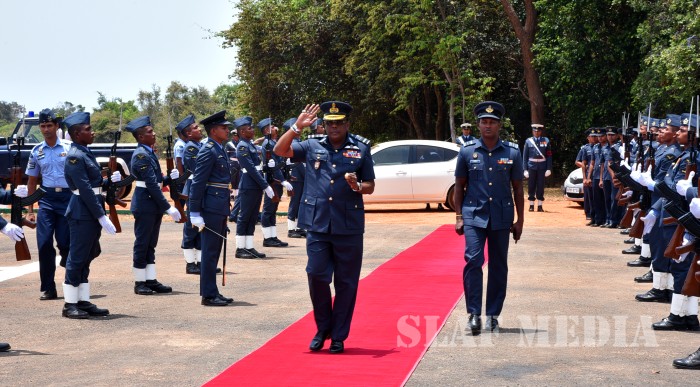 Annual Commander's Inspection of SLAF Station Mullaitivu