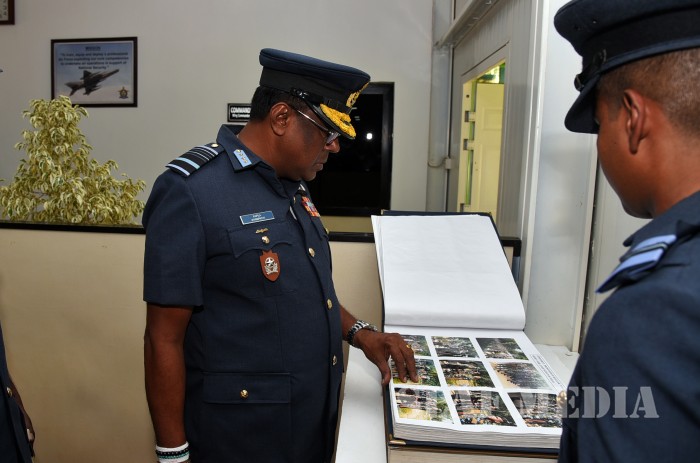 Annual Commander's Inspection of SLAF Station Mullaitivu