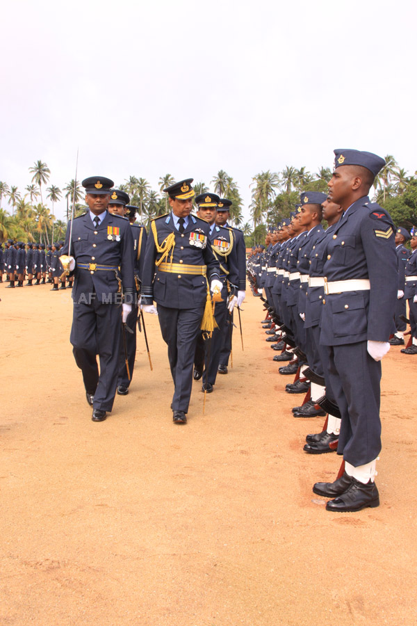 Annual Commander’s Inspection of Sri Lanka Air Force Base Katunayake 2010