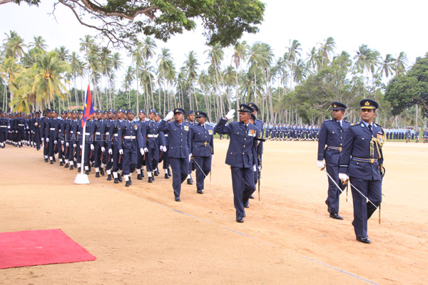 Annual Commander’s Inspection of Sri Lanka Air Force Base Katunayake 2010