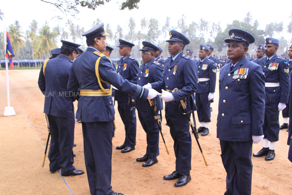 Annual Commander’s Inspection of Sri Lanka Air Force Base Katunayake 2010