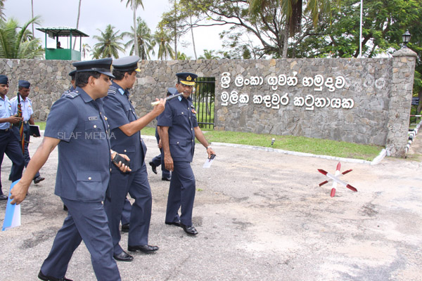 Annual Commander’s Inspection of Sri Lanka Air Force Base Katunayake 2010
