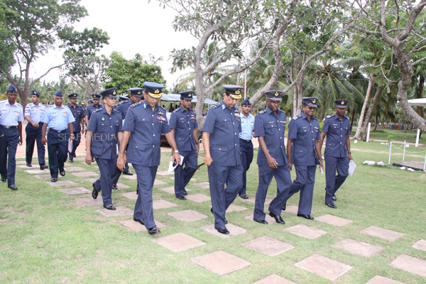 Annual Commander’s Inspection of Sri Lanka Air Force Base Katunayake 2010