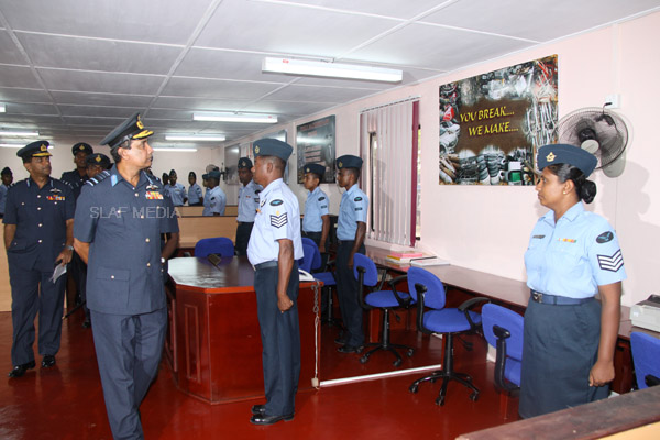 Annual Commander’s Inspection of Sri Lanka Air Force Base Katunayake 2010