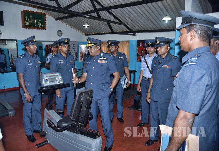 Annual AOC'S Inspection at SLAF Station Palavi