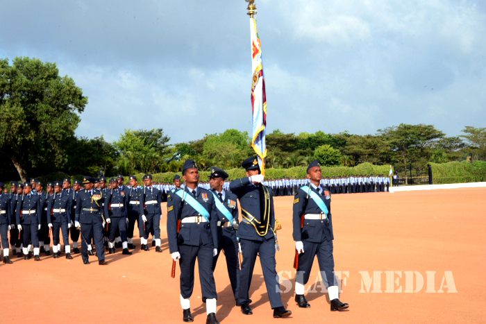 Annual Commander's Inspection at SLAF Base Ratmalana 2016