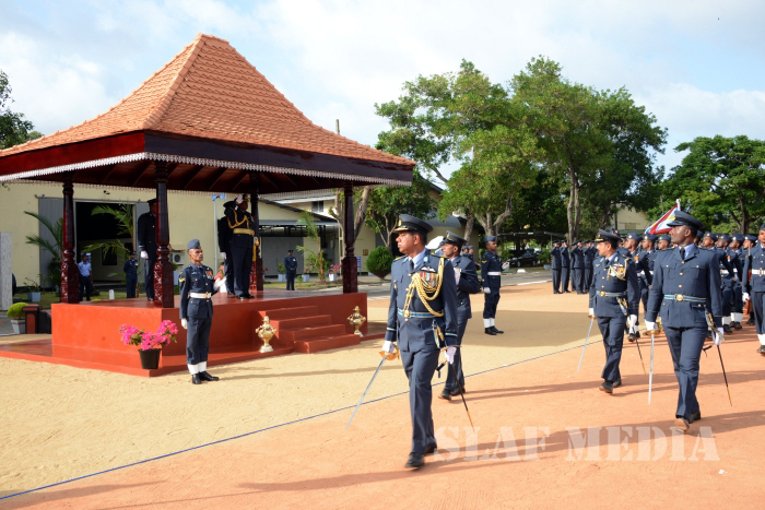 Annual Commander's Inspection at SLAF Base Ratmalana 2016