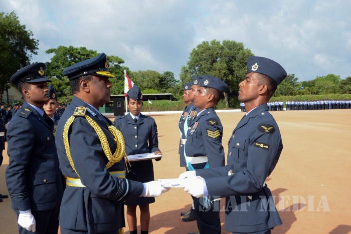 Annual Commander's Inspection at SLAF Base Ratmalana 2016