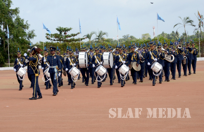 Annual Commander's Inspection at SLAF Base Ratmalana 2016