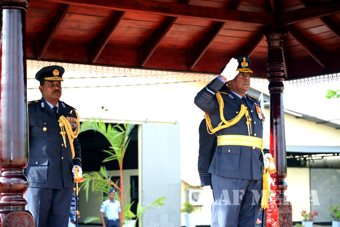 Annual Commander's Inspection at SLAF Base Ratmalana 2016