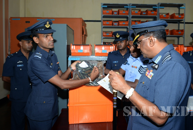 Annual Commander's Inspection at SLAF Base Ratmalana 2016