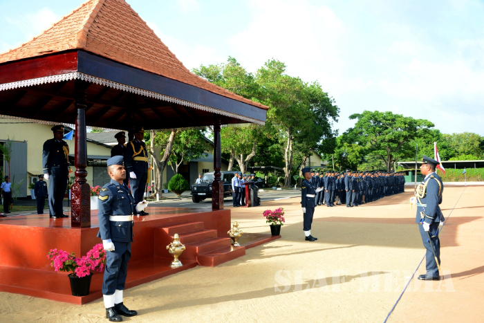 Annual Commander's Inspection at SLAF Base Ratmalana 2016