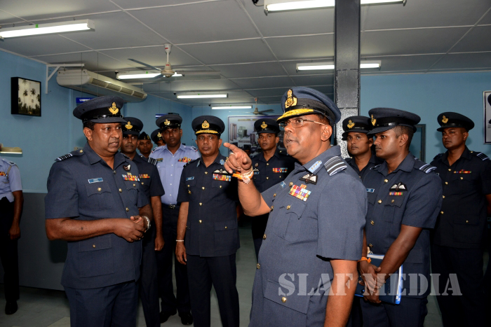Annual Commander's Inspection at SLAF Base Ratmalana 2016