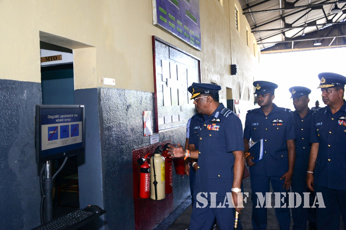 Annual Commander's Inspection at SLAF Base Ratmalana 2016