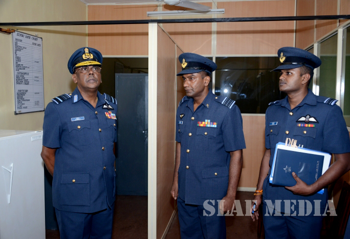 Annual Commander's Inspection at SLAF Base Ratmalana 2016