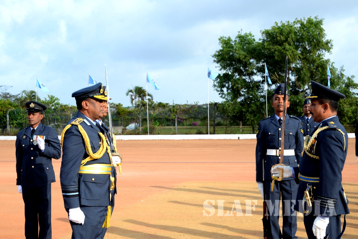 Annual Commander's Inspection at SLAF Base Ratmalana 2016