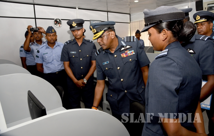 Annual Commander's Inspection at SLAF Base Ratmalana 2016