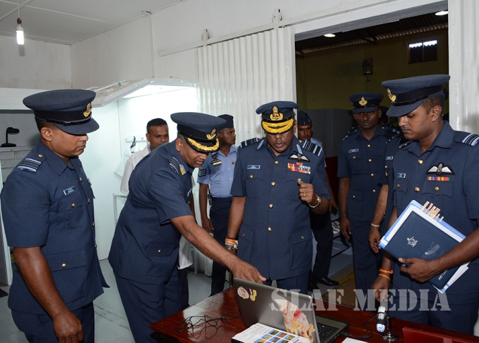 Annual
Commander's Inspection at SLAF Base Ratmalana 2016
