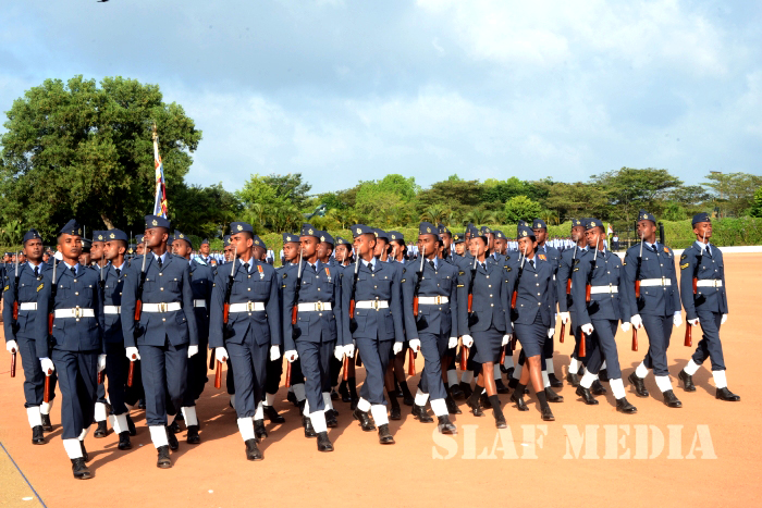 Annual Commander's Inspection at SLAF Base Ratmalana 2016