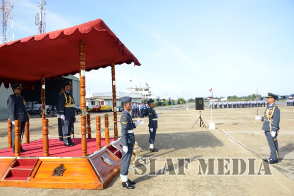 Annual Commander's Inspection at SLAF Base Ratmalana 2015