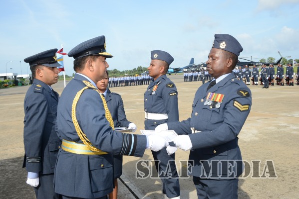 Annual Commander's Inspection at SLAF Base Ratmalana 2015