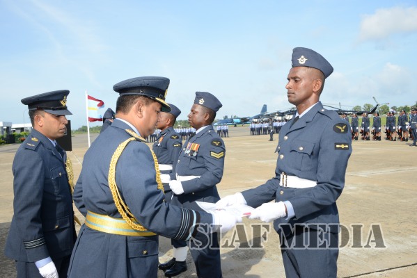 Annual Commander's Inspection at SLAF Base Ratmalana 2015