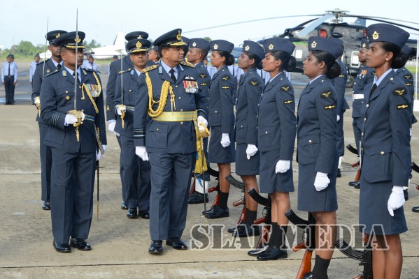 Annual Commander's Inspection at SLAF Base Ratmalana 2015