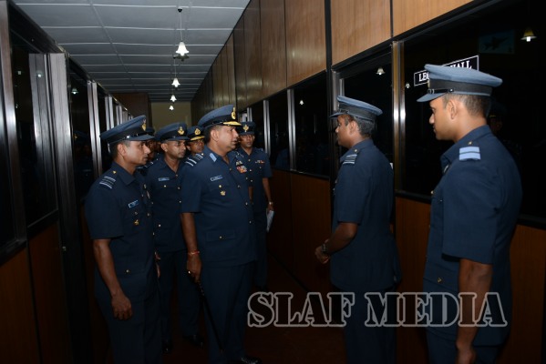 Annual Commander's Inspection at SLAF Base Ratmalana 2015