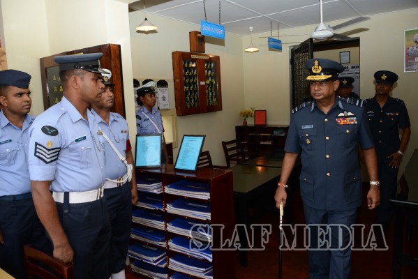 Annual Commander's Inspection at SLAF Base Ratmalana 2015
