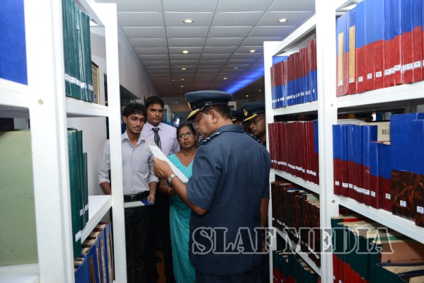 Annual Commander's Inspection at SLAF Base Ratmalana 2015
