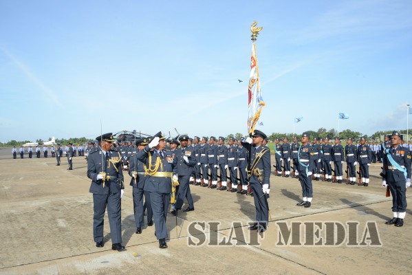 Annual Commander's Inspection at SLAF Base Ratmalana 2015