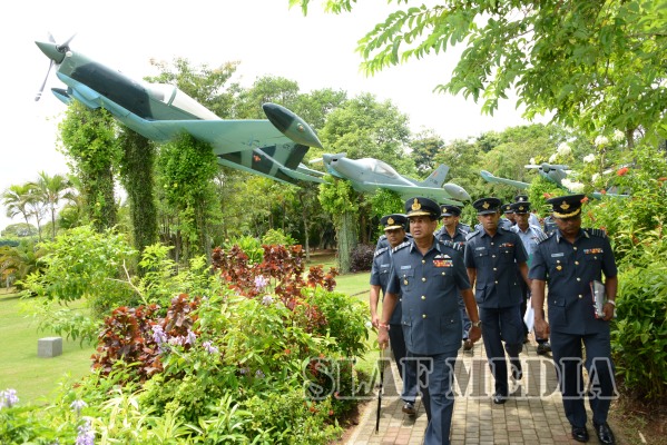 Annual Commander's Inspection at SLAF Base Ratmalana 2015