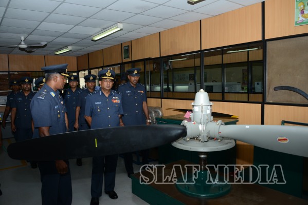 Annual Commander's Inspection at SLAF Base Ratmalana 2015