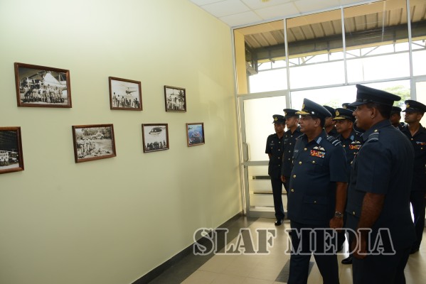 Annual Commander's Inspection at SLAF Base Ratmalana 2015