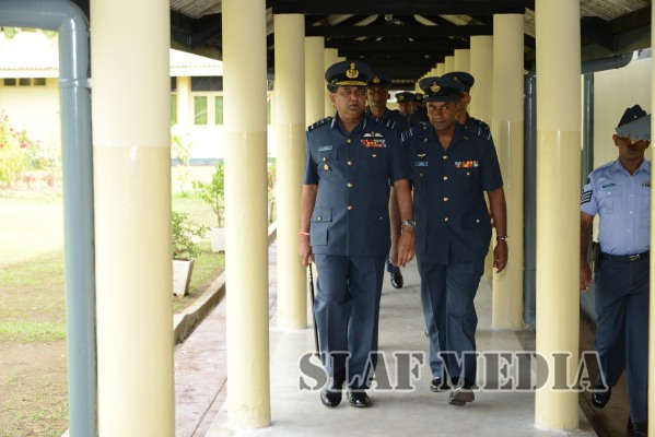 Annual Commander's Inspection at SLAF Base Ratmalana 2015