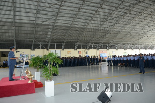Annual Commander's Inspection at SLAF Base Ratmalana 2015