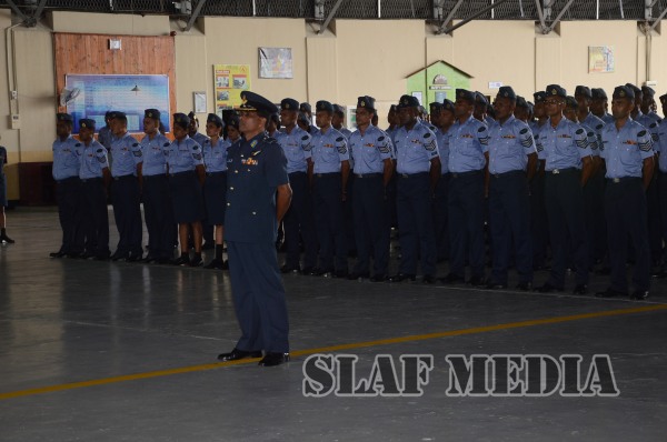 Annual Commander's Inspection at SLAF Base Ratmalana 2015