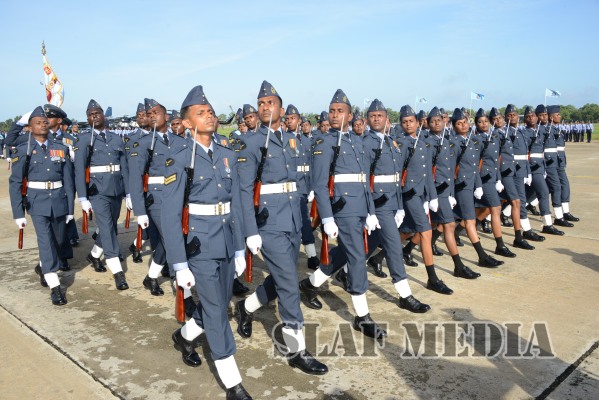 Annual Commander's Inspection at SLAF Base Ratmalana 2015
