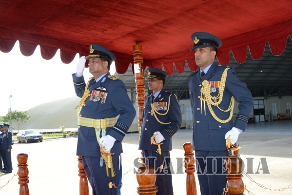 Annual Commander's Inspection at SLAF Base Ratmalana 2015