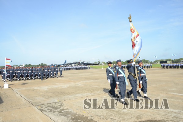 Annual Commander's Inspection at SLAF Base Ratmalana 2015