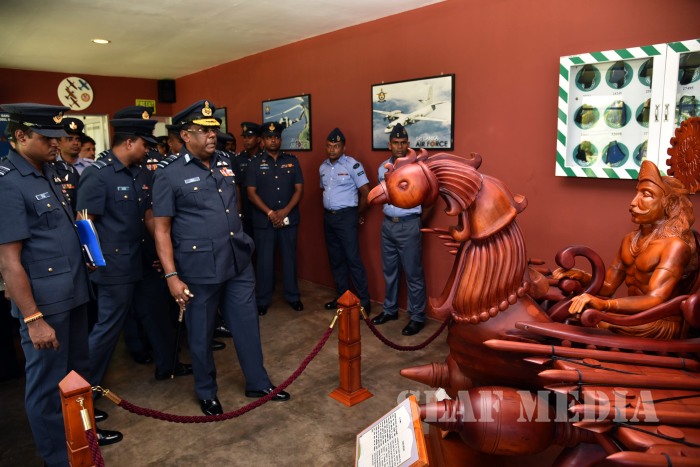 Annual Commander's Inspection at SLAF Base Ratmalana 2017